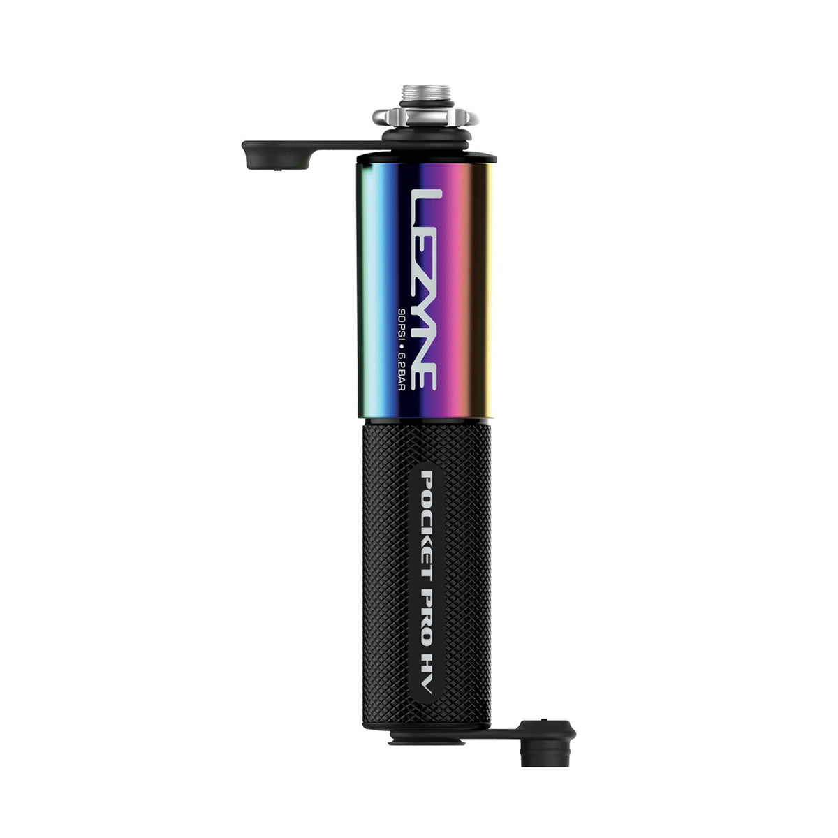 LEZYNE POCKET DRIVE PRO HV Handpumpe in Metallic-Schwarz