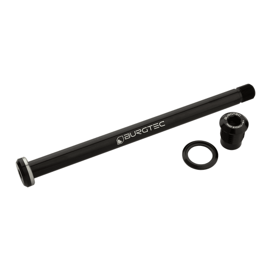 BURGTEC 174mm Hinterradachse für Yeti-Rahmen Schwarz