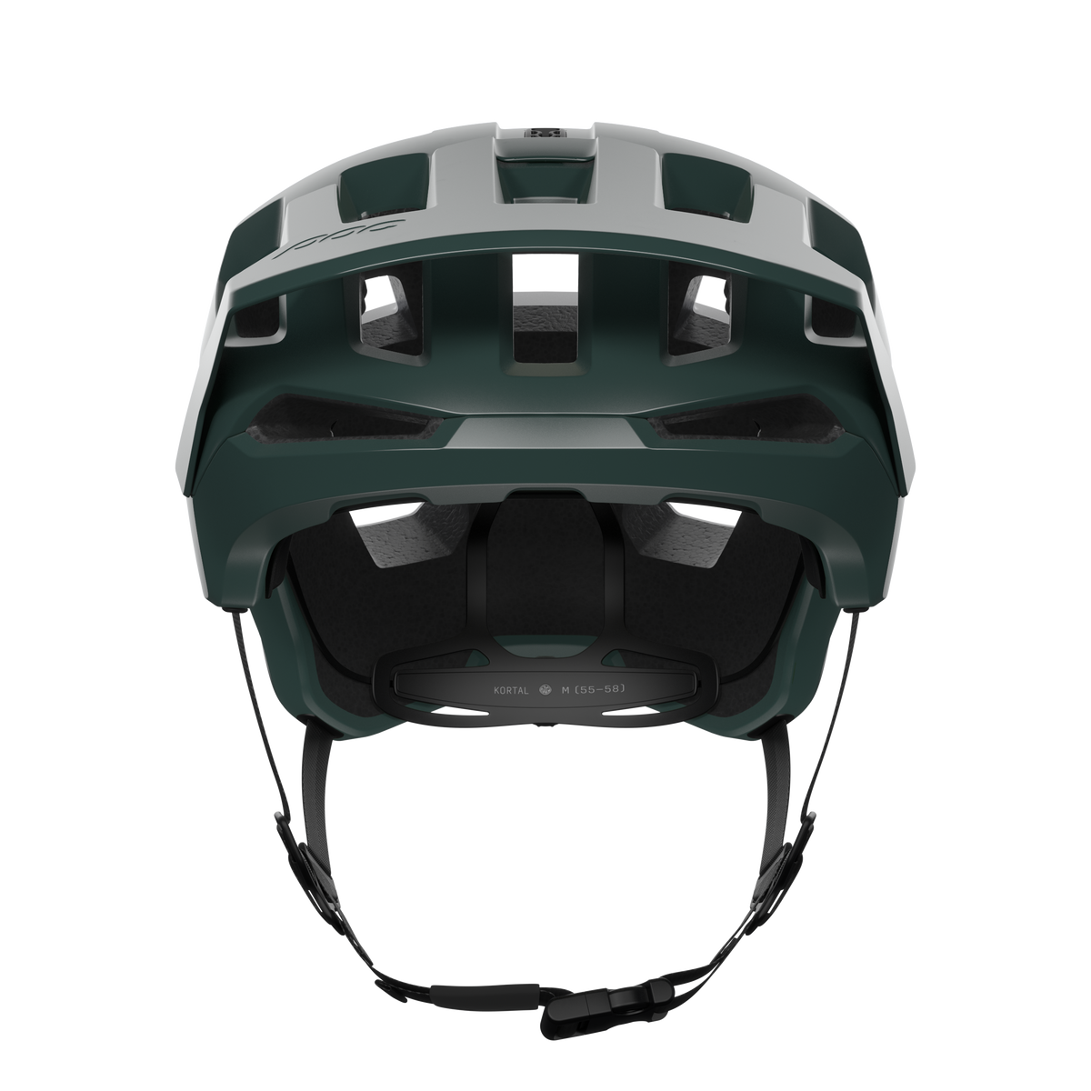 MTB-Helm POC KORTAL RACE MIPS Khaki/Weiß