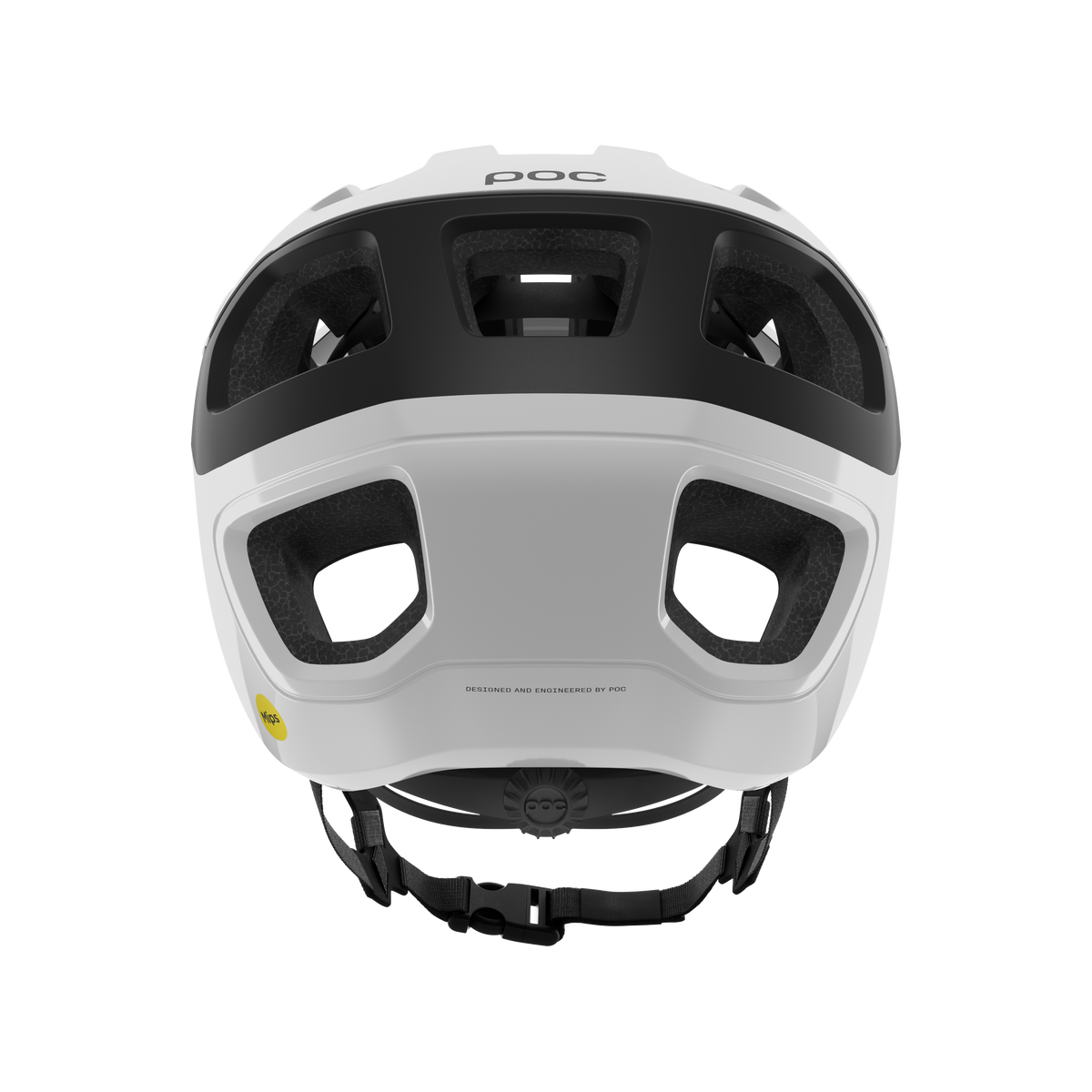 MTB-Helm POC CULARIS PURE Weiß/Schwarz Matt