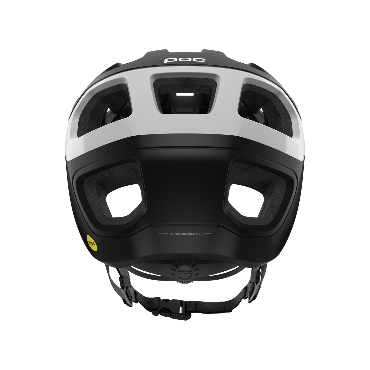 MTB-Helm POC CULARIS PURE Schwarz/Weiß Matt