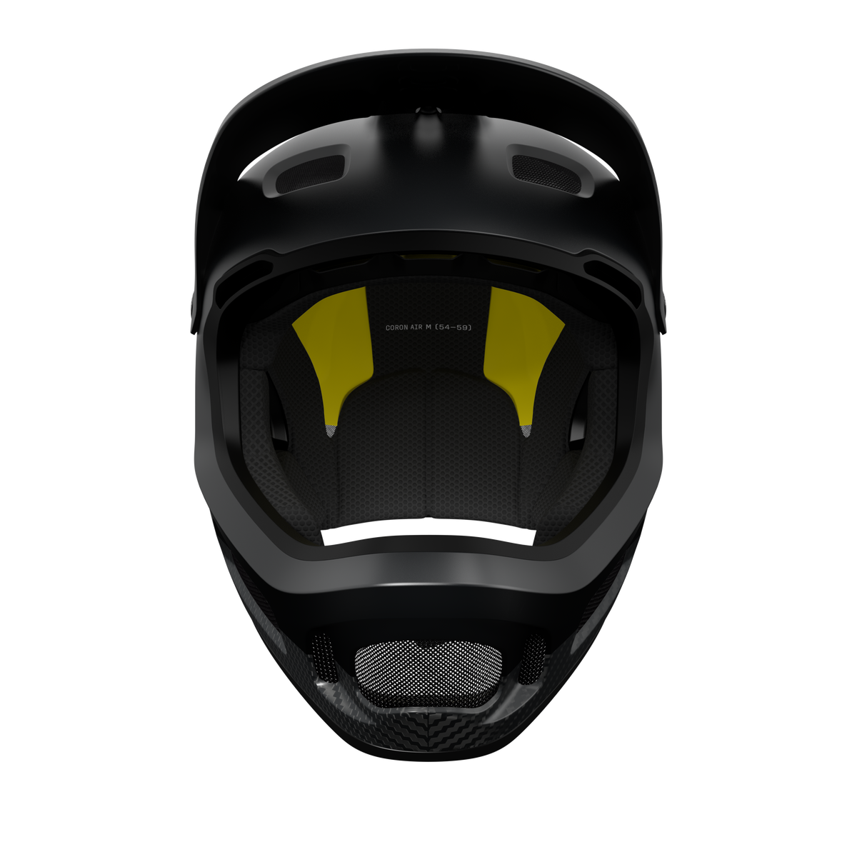 MTB-Helm POC CORON AIR CARBON MIPS Schwarz