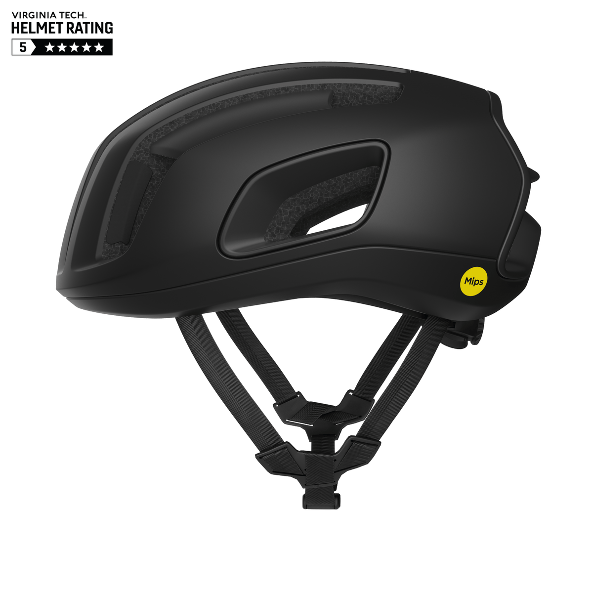 Straßenhelm POC CYTAL MIPS Matt Schwarz