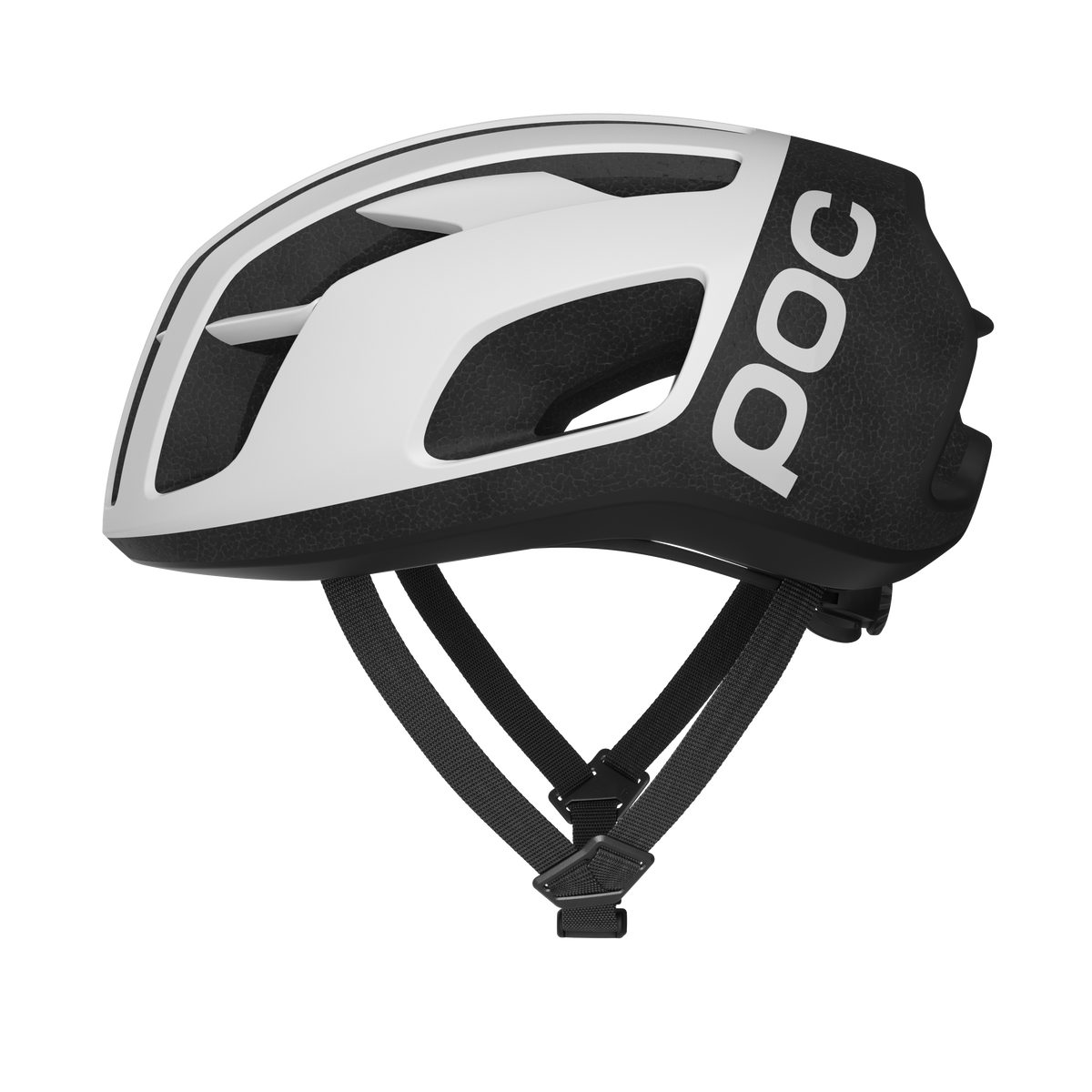 Straßenhelm POC CYTAL LITE Weiß/Schwarz Matt