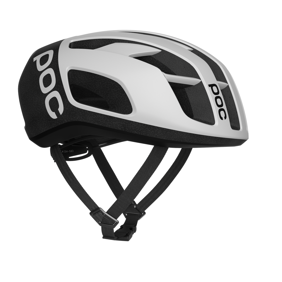 Straßenhelm POC CYTAL LITE Weiß/Schwarz Matt
