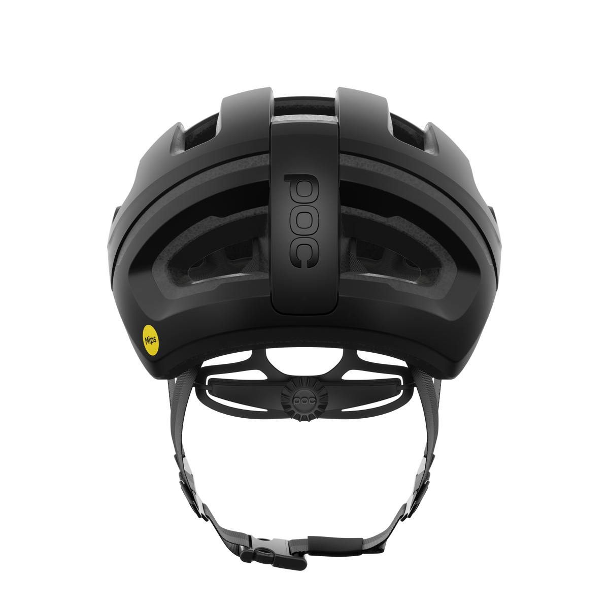POC OMNE AIR RESISTANCE MIPS Straßen-/Gravelhelm Schwarz Matt