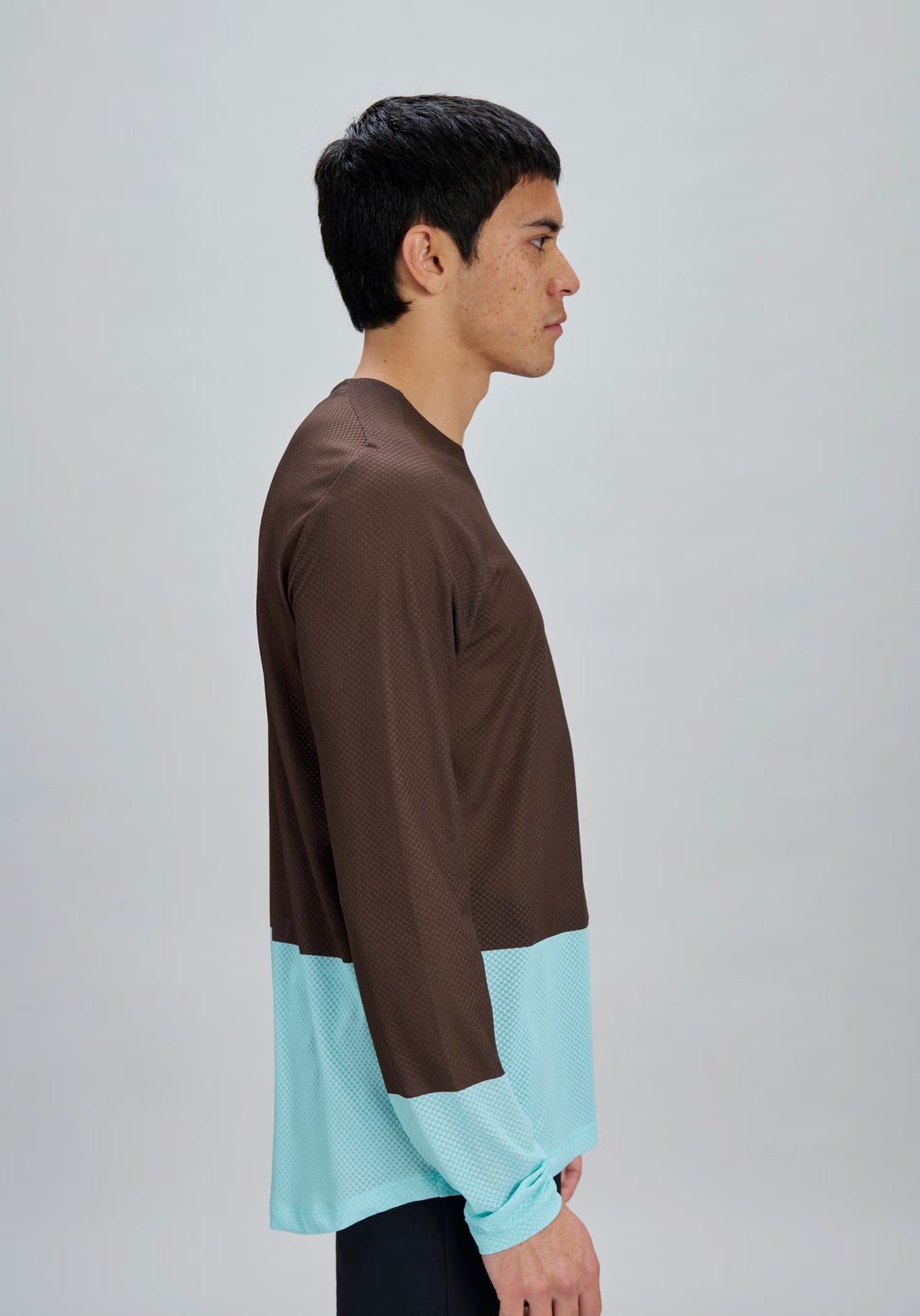 Trikot POC MOTION AIR Lange Ärmel Bronze/Blau