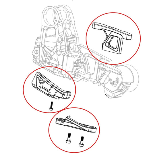 Schutzkit Schaltwerk SRAM GX T-Type Eagle AXS