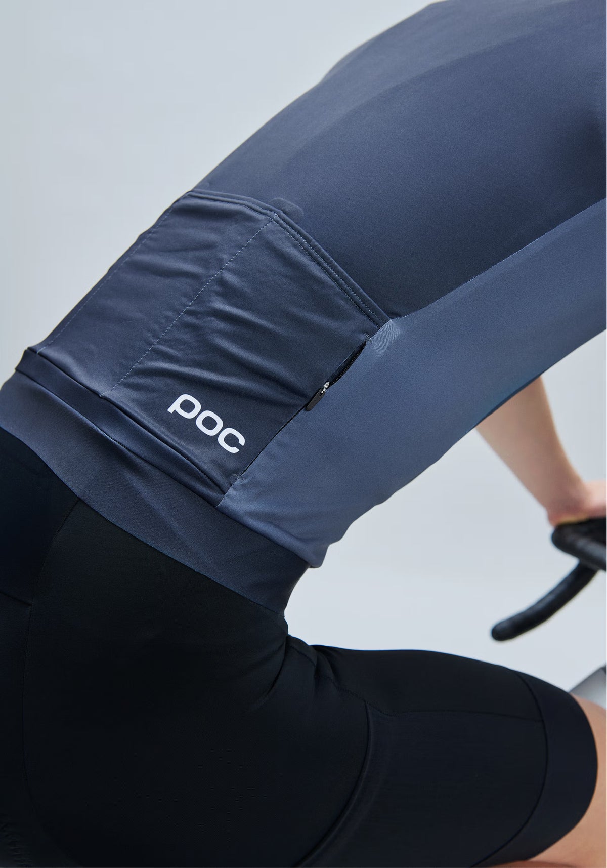 Maillot POC CADENCE Kurzarm Marine
