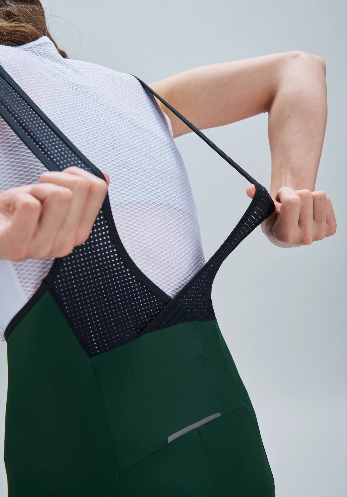 Kurzträgerhose POC CADENCE Damen Grün