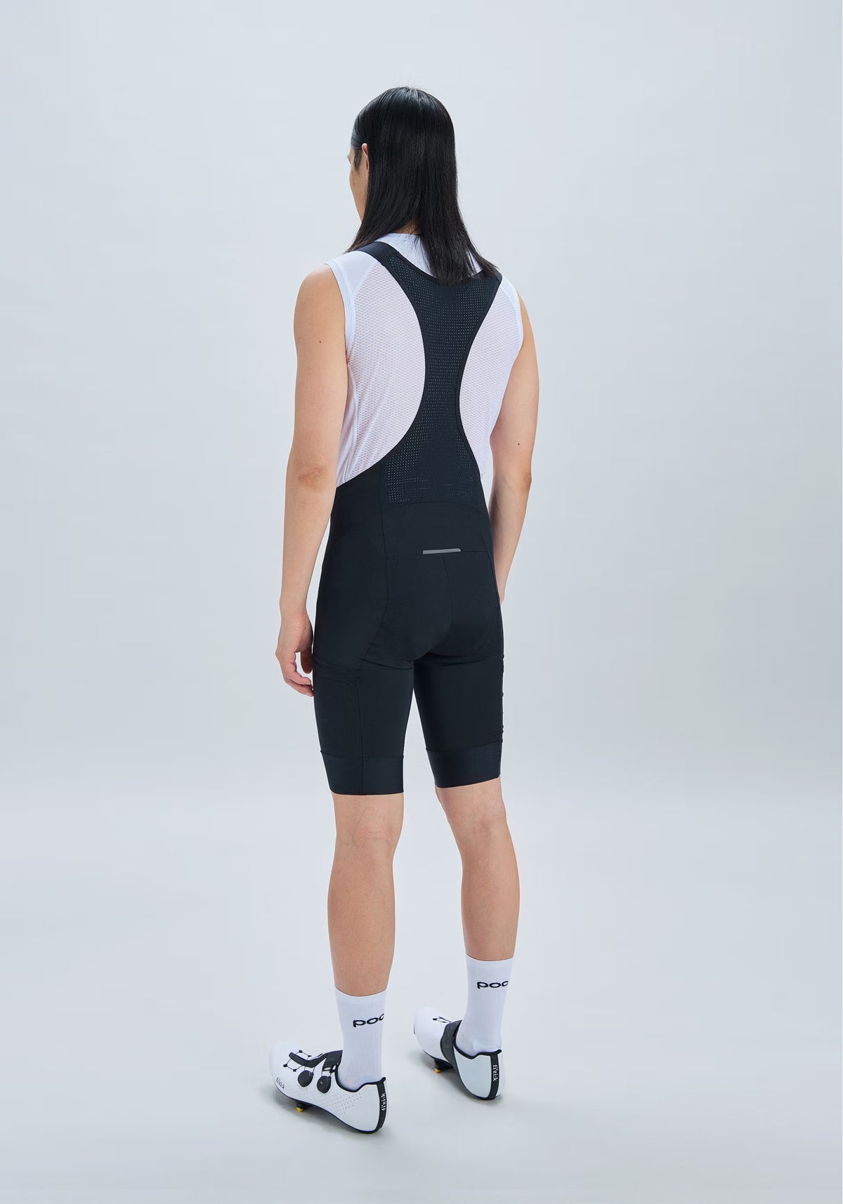 Kurze Trägerhose POC CADENCE CARGO Schwarz