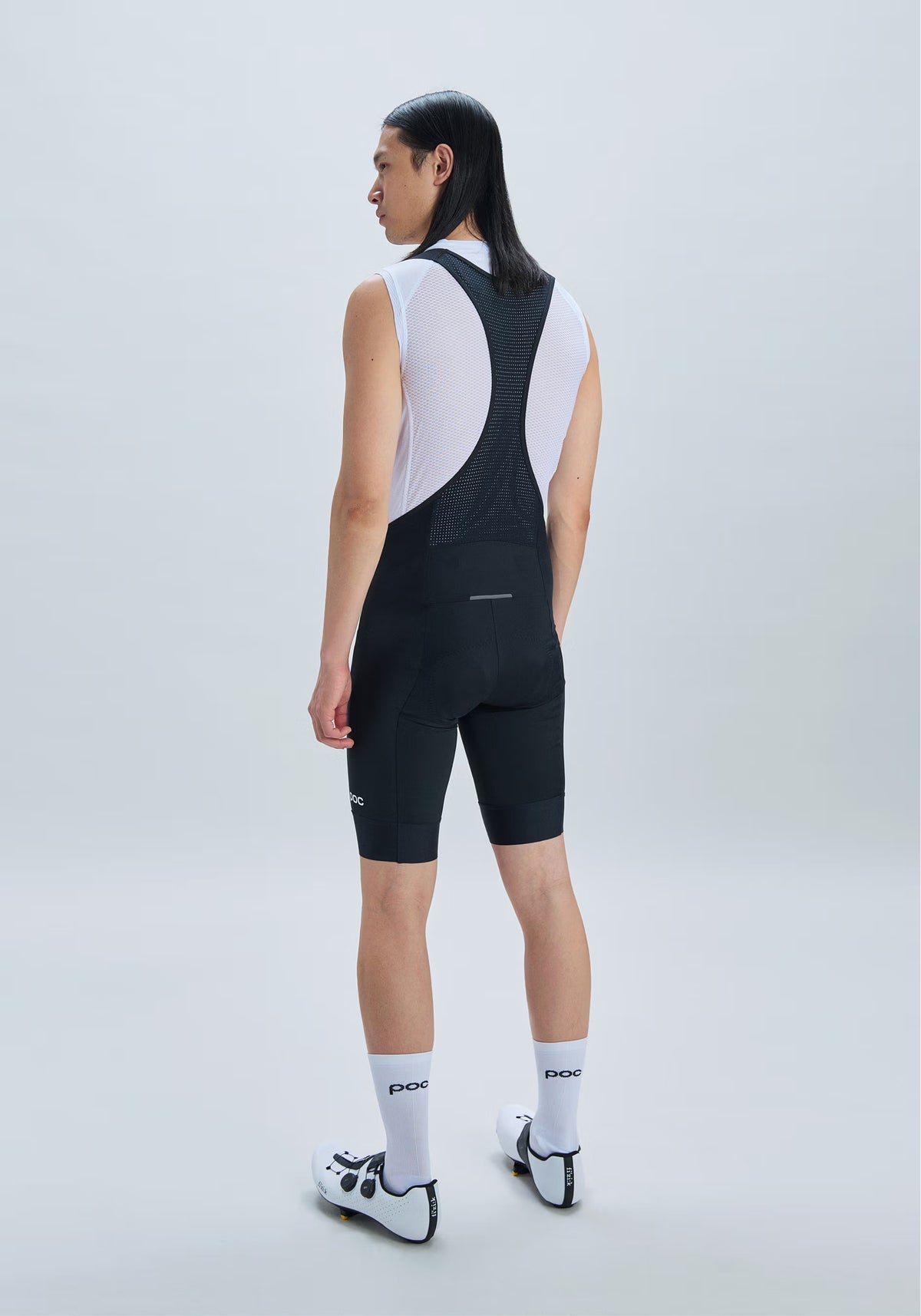Kurze Trägerhose POC CADENCE Schwarz