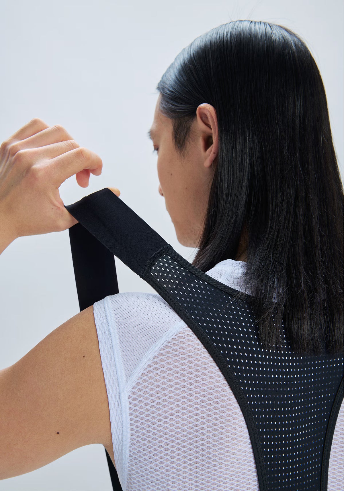 Kurze Trägerhose POC CADENCE Schwarz