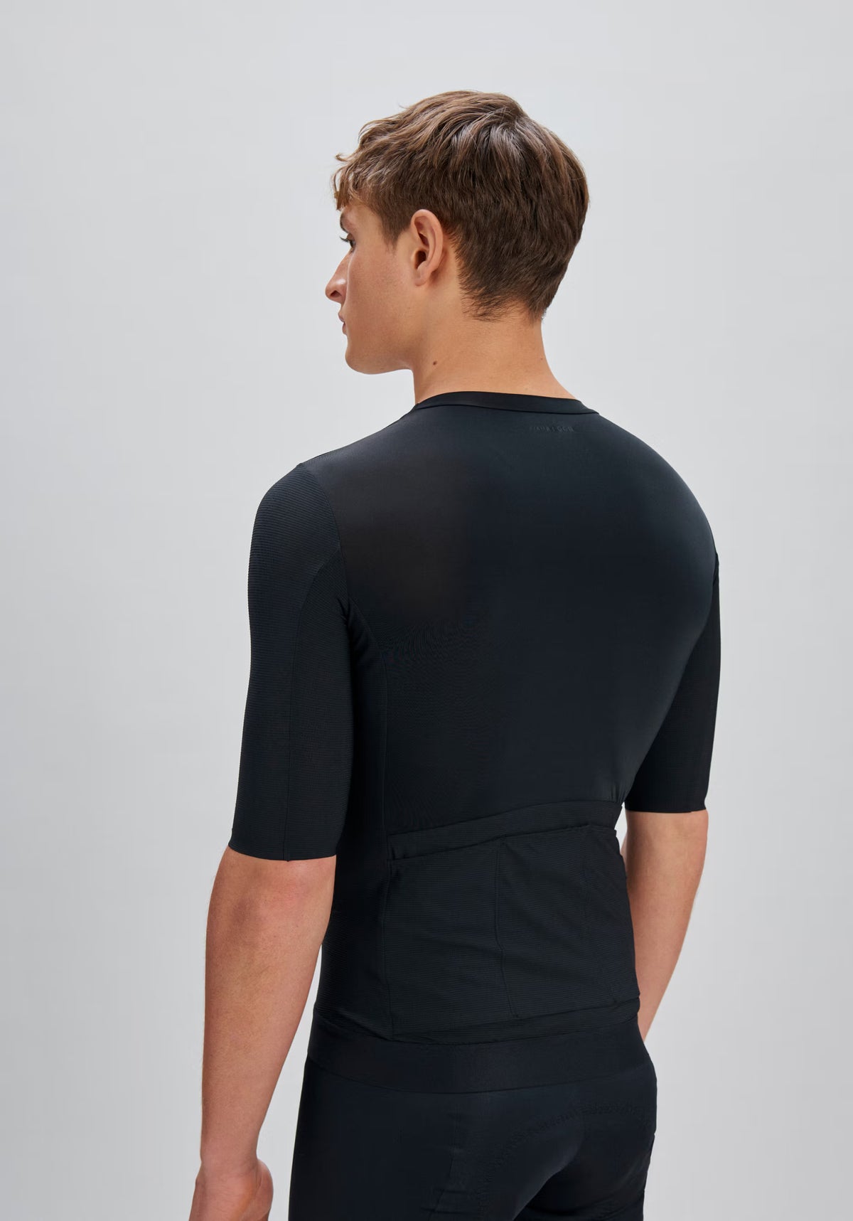 Trikot POC RACEDAY Kurzarm Schwarz