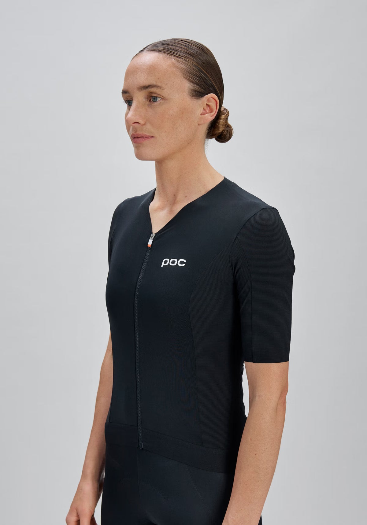 Trikot POC RACEDAY Damen Kurzarm Schwarz