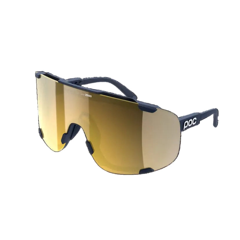 Brille POC DEVOUR WF + Marine Glas Clarity Road Partly Sunny Gold