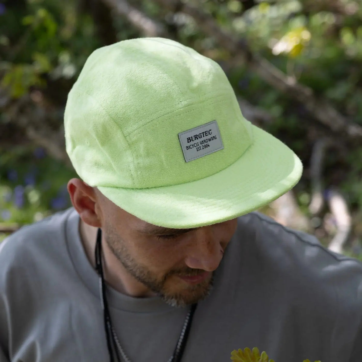 Kappe BURGTEC ARCADE FIVE PANEL Limonengelb
