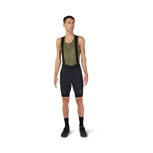FOX FLEXAIR ASCENT CARGO Short mit Trägerhose Schwarz