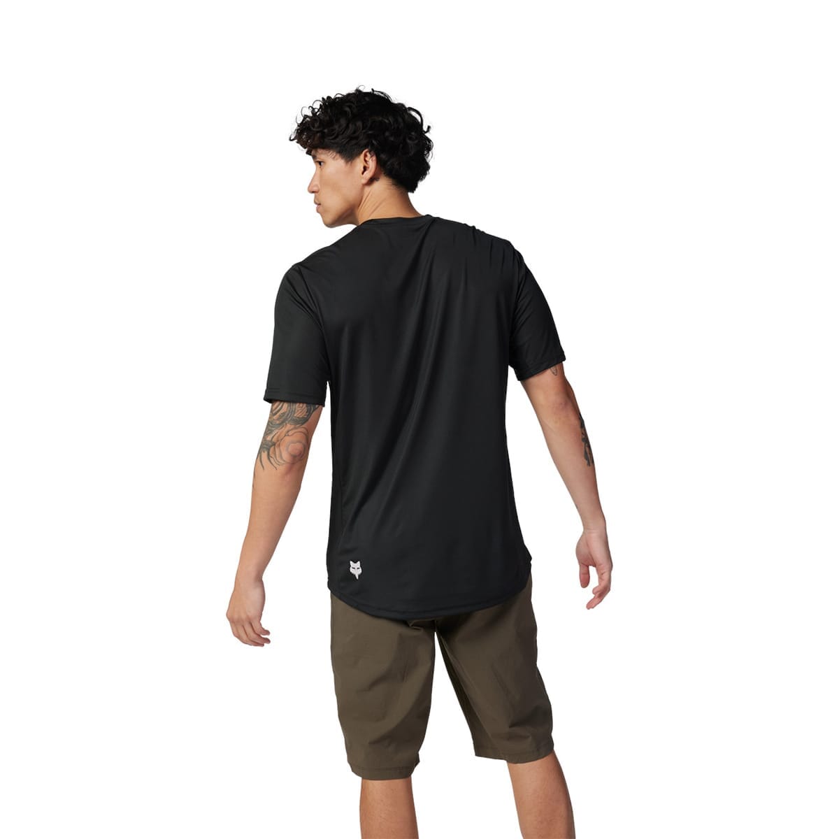 Trikot FOX RANGER MOTH Kurzarm Schwarz