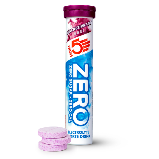 Elektrolyt-Hydratationstabletten HIGH5 ZERO (x20) Schwarze Johannisbeere