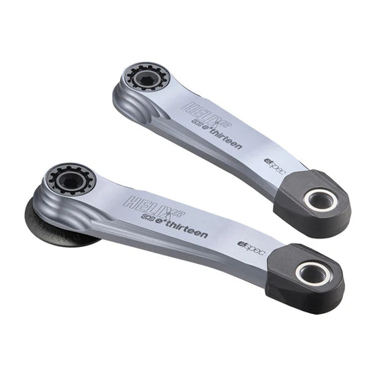 VAE-Kurbeln E.THIRTEEN E-SPEC HELIX RACE ALLOY für Bosch CX Gen4/5 / Brose S Mag Offset 26mm Silber