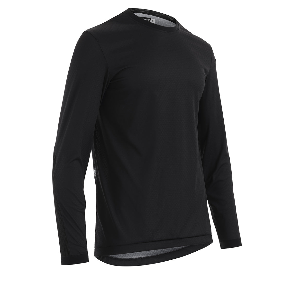 Trikot ASSOS TRAIL T3 Langarm Schwarz