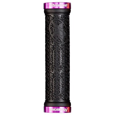 Grips REVERSE COMPONENTS STAMP Lock-On Ø 30mm Schwarz/Violett
