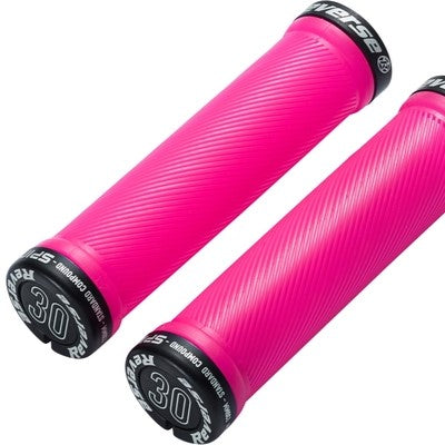 Griffe REVERSE COMPONENTS SPIN Lock-On Ø 30mm Rose/Schwarz
