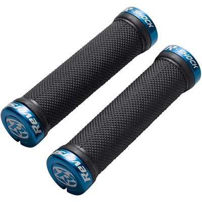 Grips REVERSE COMPONENTS R-SHOCK Lock-On Schwarz/Blau