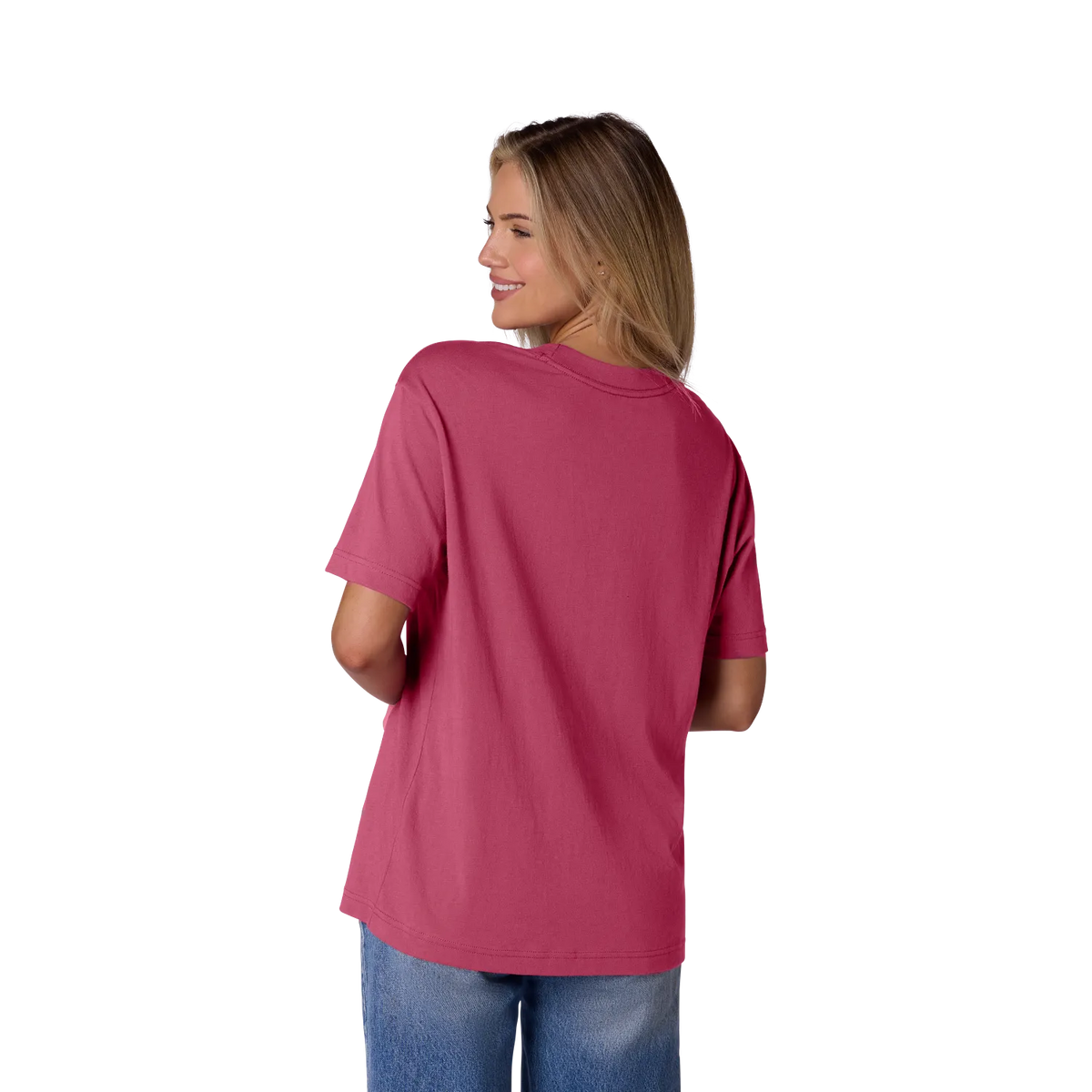 T-Shirt FOX HEAD Kurzarm Damen Rosa Berry