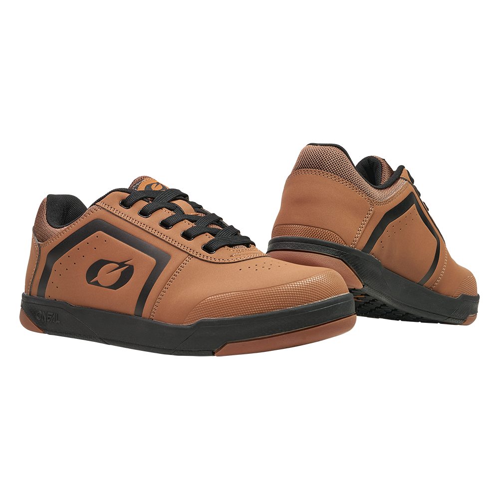 MTB-Schuhe O'NEAL PINNED FLAT Braun/Schwarz