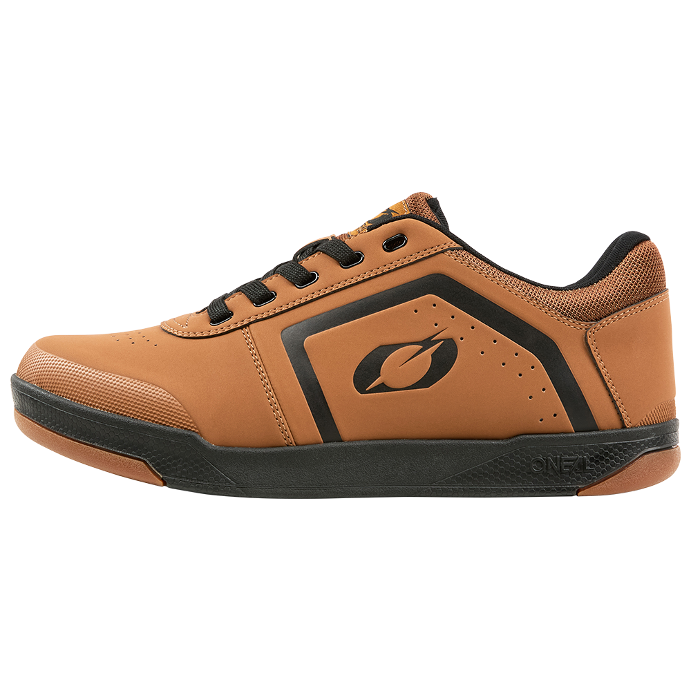 MTB-Schuhe O'NEAL PINNED FLAT Braun/Schwarz