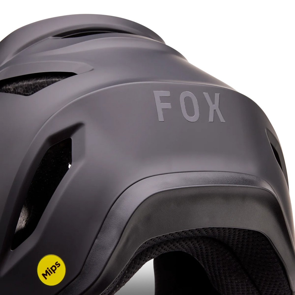 FOX RAMPAGE MIPS Junior-Mountainbikehelm Mattschwarz