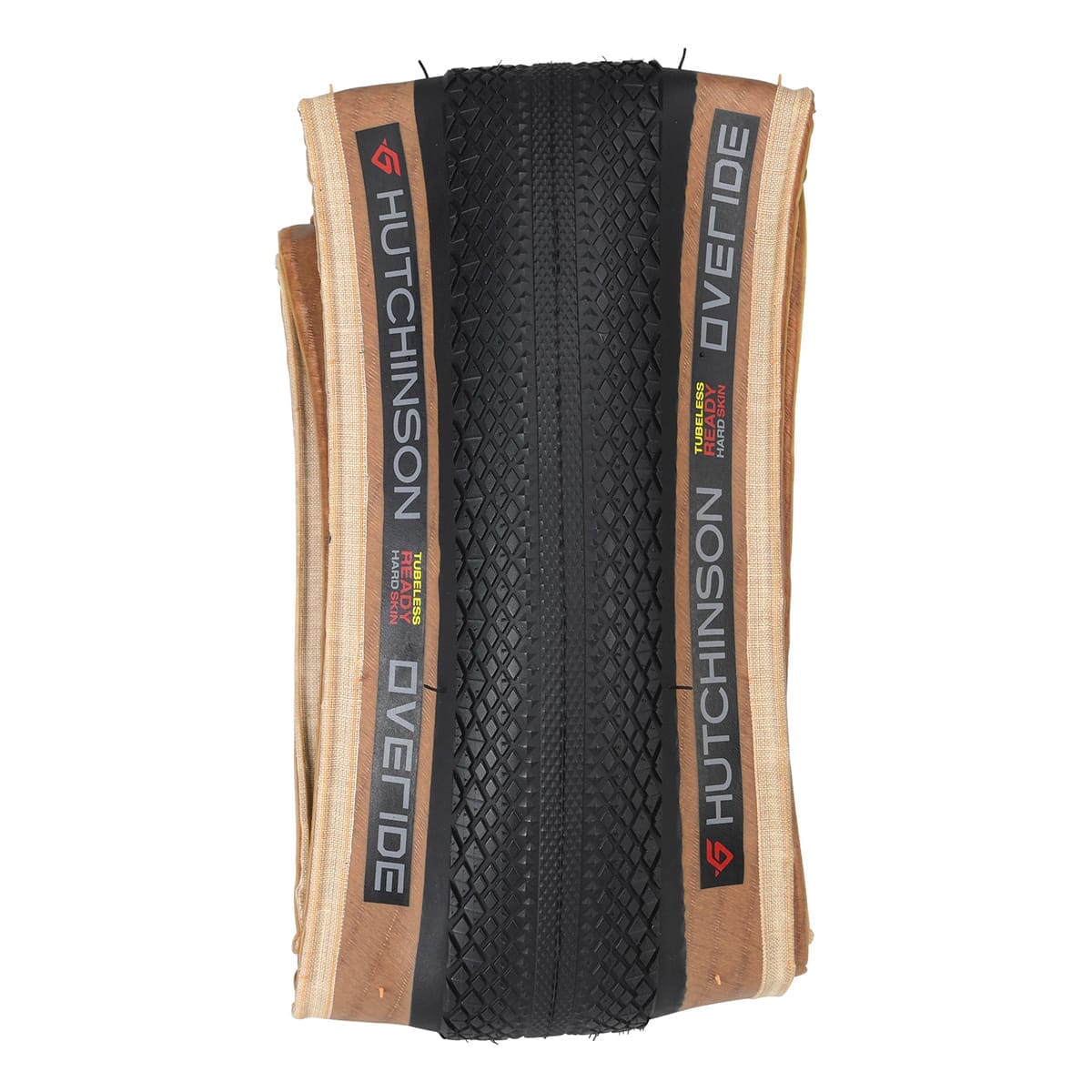 Reifen HUTCHINSON OVERIDE TAN Tubeless Ready 650x47 Schwarz/Tan