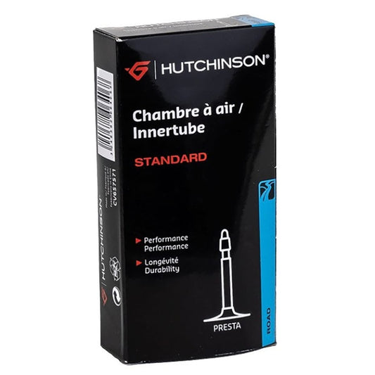 Schlauch HUTCHINSON STANDARD schwarzes Ventil 700x25/30 Presta-Ventil 60mm