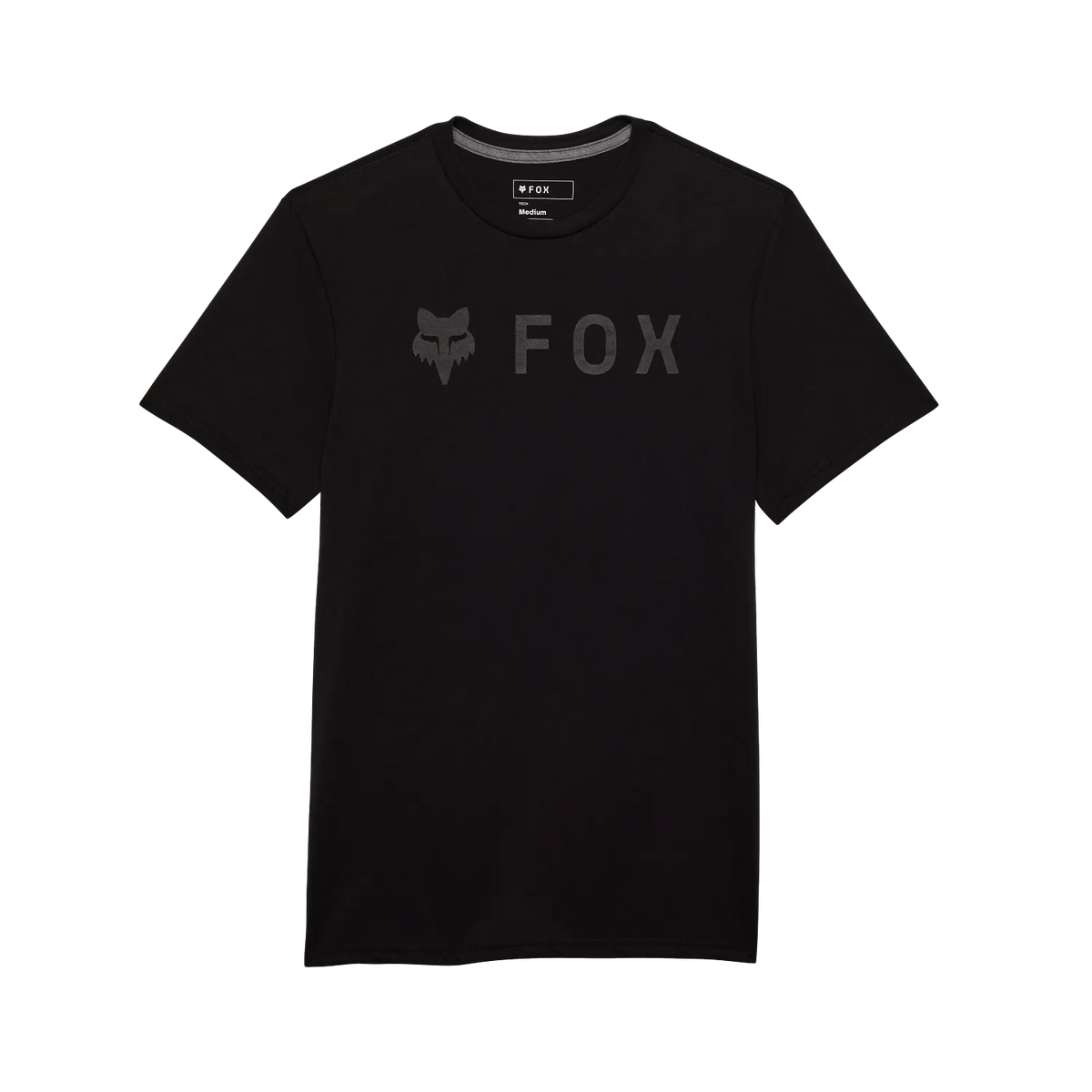 Technisches T-Shirt FOX ABSOLUTE TRUDRI Kurzarm Schwarz