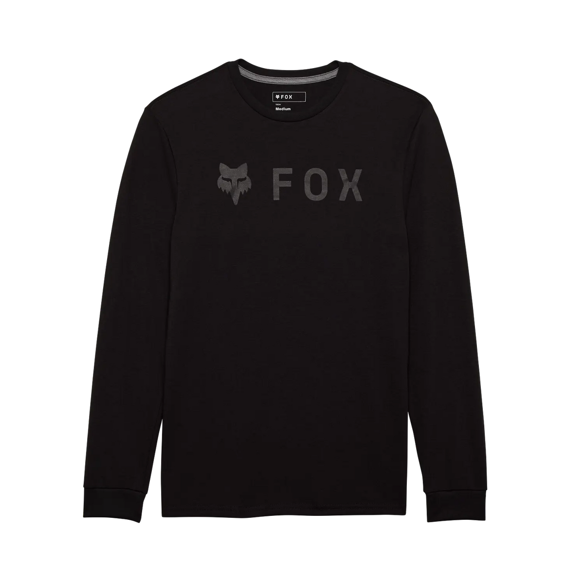 Technisches Langarm-T-Shirt FOX ABSOLUTE TRUDRI Schwarz