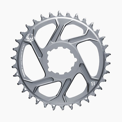 Mono-Kettenblatt SRAM X-SYNC 2 EAGLE 12-Gang Direct Mount Offset 6mm Grau
