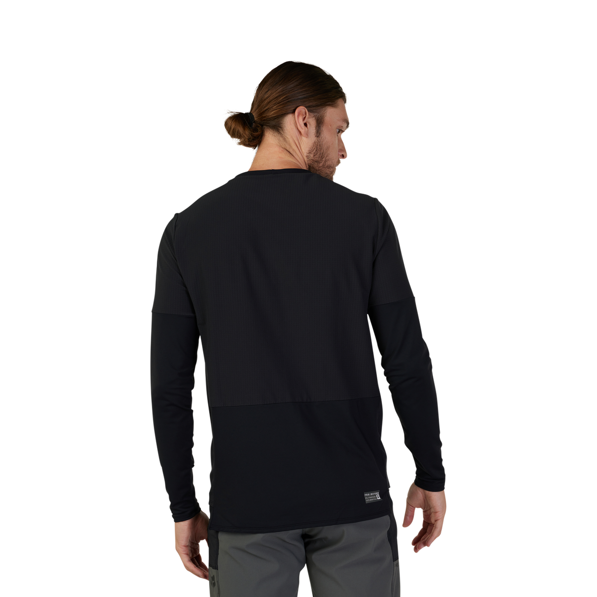 FOX DEFEND THERMAL Langarm-Trikot Schwarz