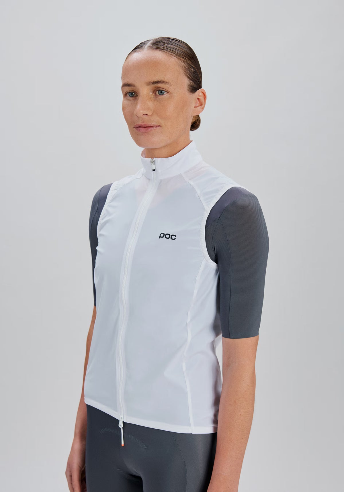 Ärmellose Jacke POC ENTHRAL Damen Weiß