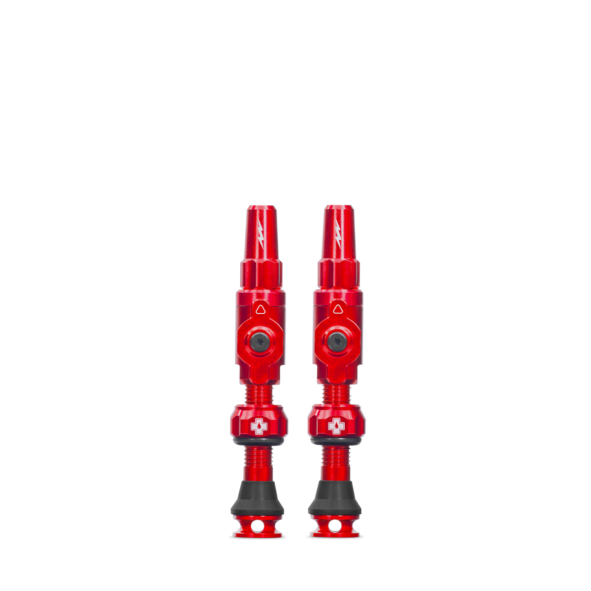 Tubeless-Ventile MUC-OFF Big Bore Lite (Presta) Medium Rot