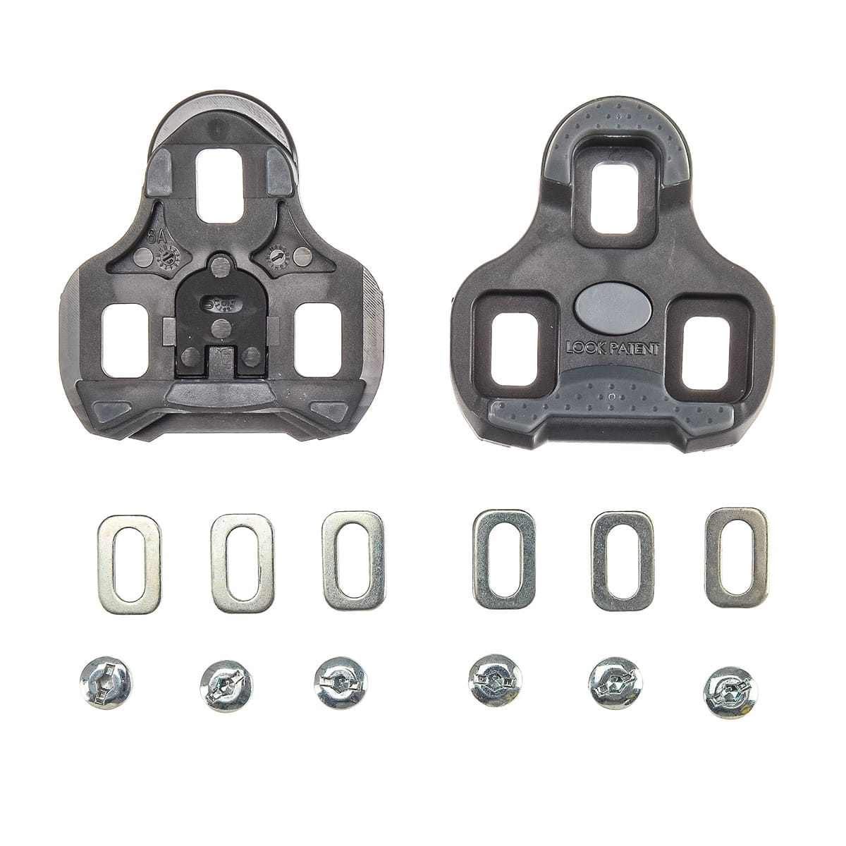Cleats-Set für Pedale LOOK KEO GRIP Schwarz