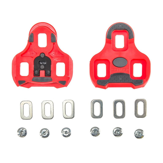 Cleats-Set für LOOK KEO GRIP Pedale Rot