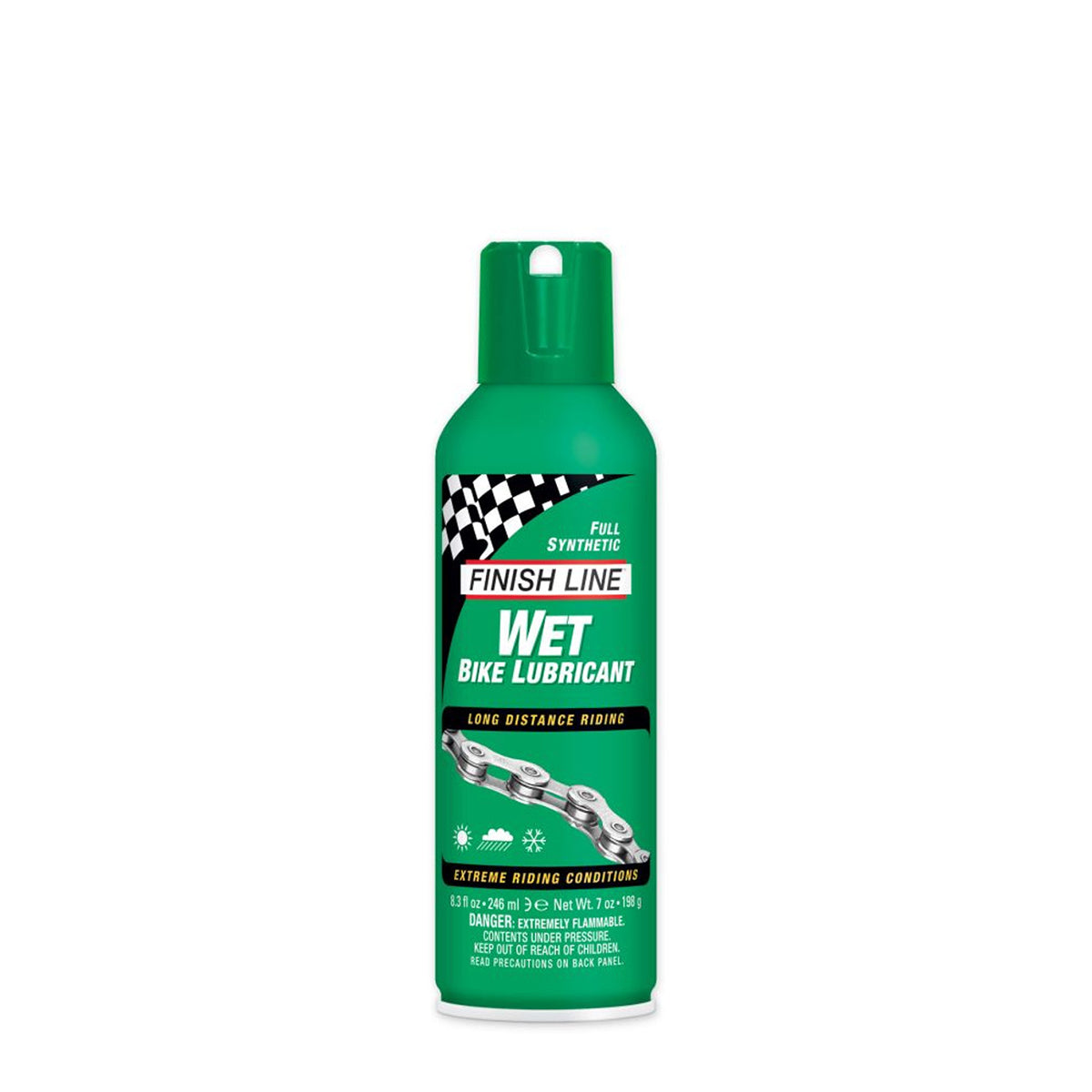 Schmiermittel FINISH LINE WET LUBE - Extreme Bedingungen (246 ml) 