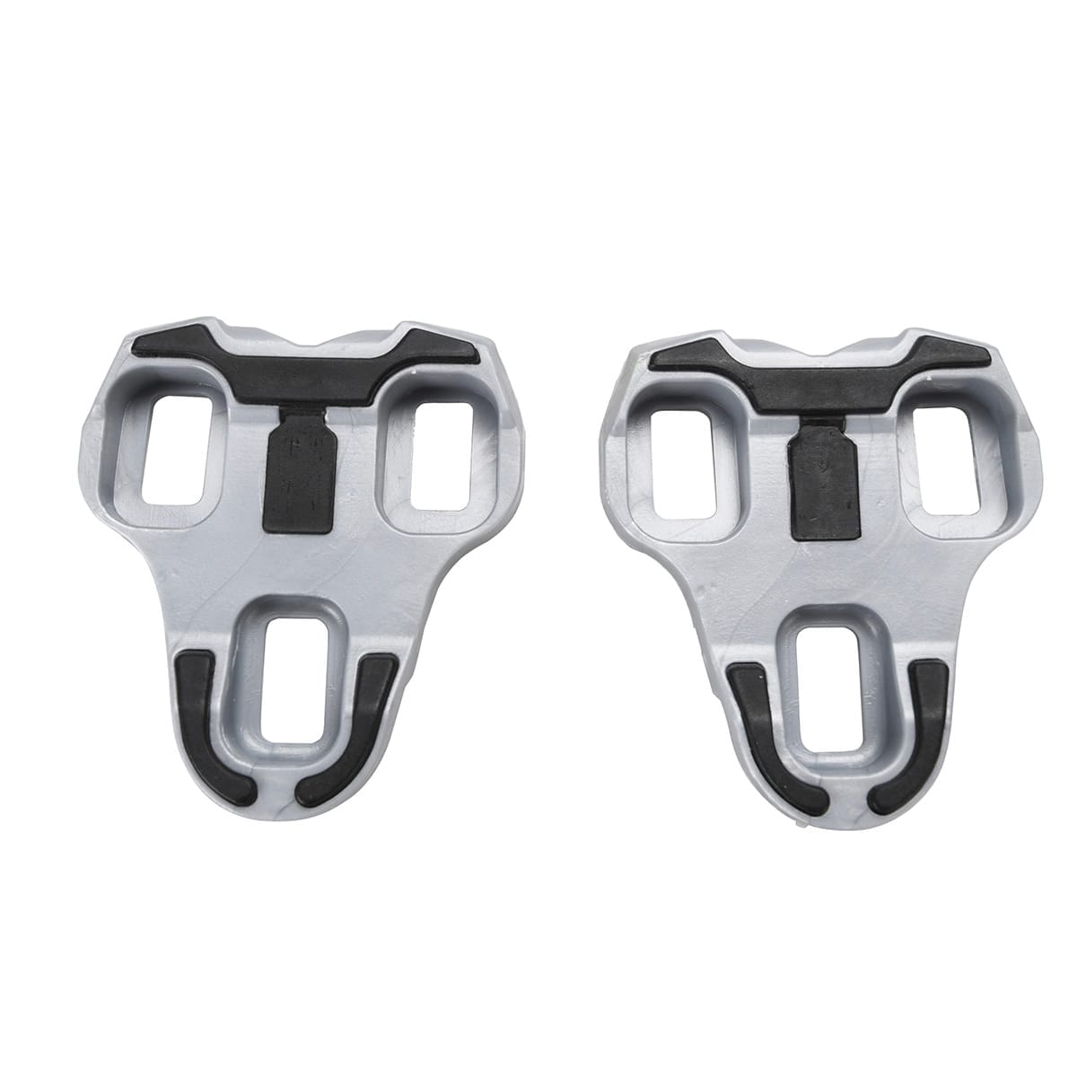 Cleats-Set VELOX RUTSCHFEST für LOOK KEO PEDALE Grau 4,5°