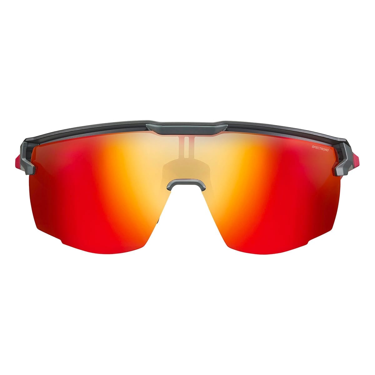 Brille JULBO ULTIMATE Schwarz/Rot Reactiv Gelb/Braun