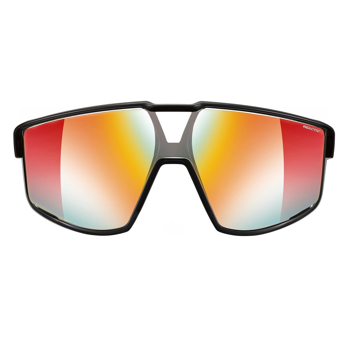 Brille JULBO FURY Schwarz Transluzent Reactiv Gelb/Braun