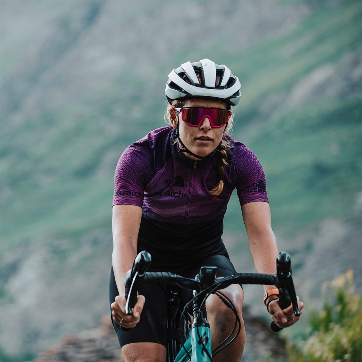Brille JULBO FURY Schwarz/Rosa Spectron 3CF Braun