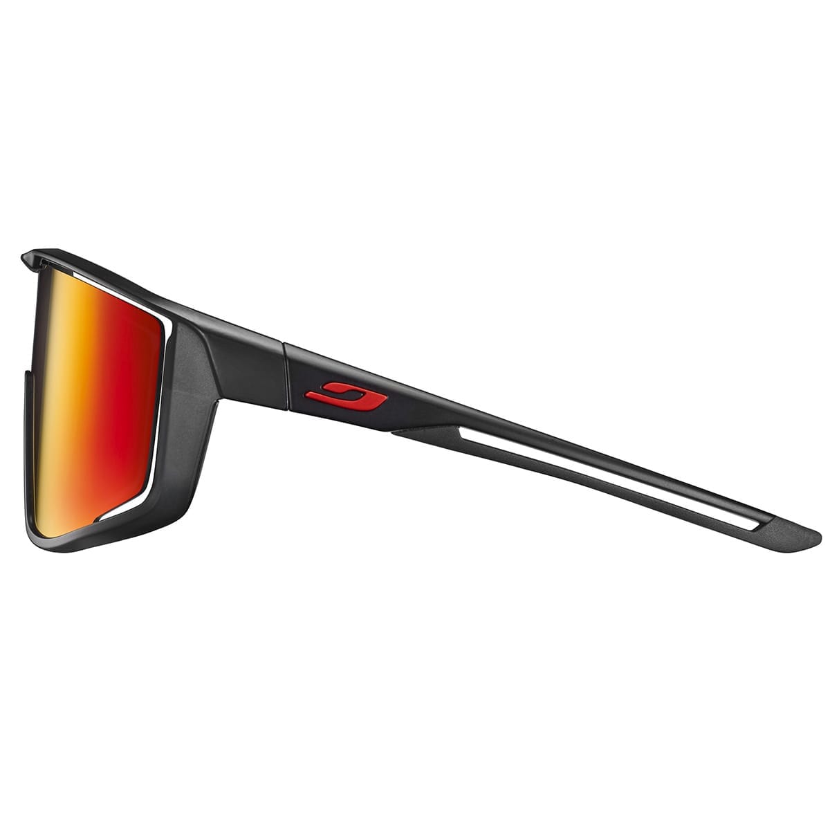 Brille JULBO FURY   Schwarz/Rot Spectron 3CF Smoke