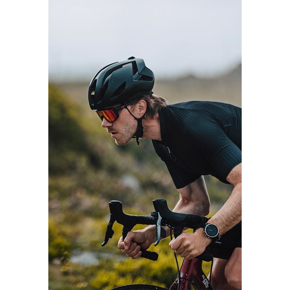Brille JULBO FURY   Schwarz/Rot Spectron 3CF Smoke